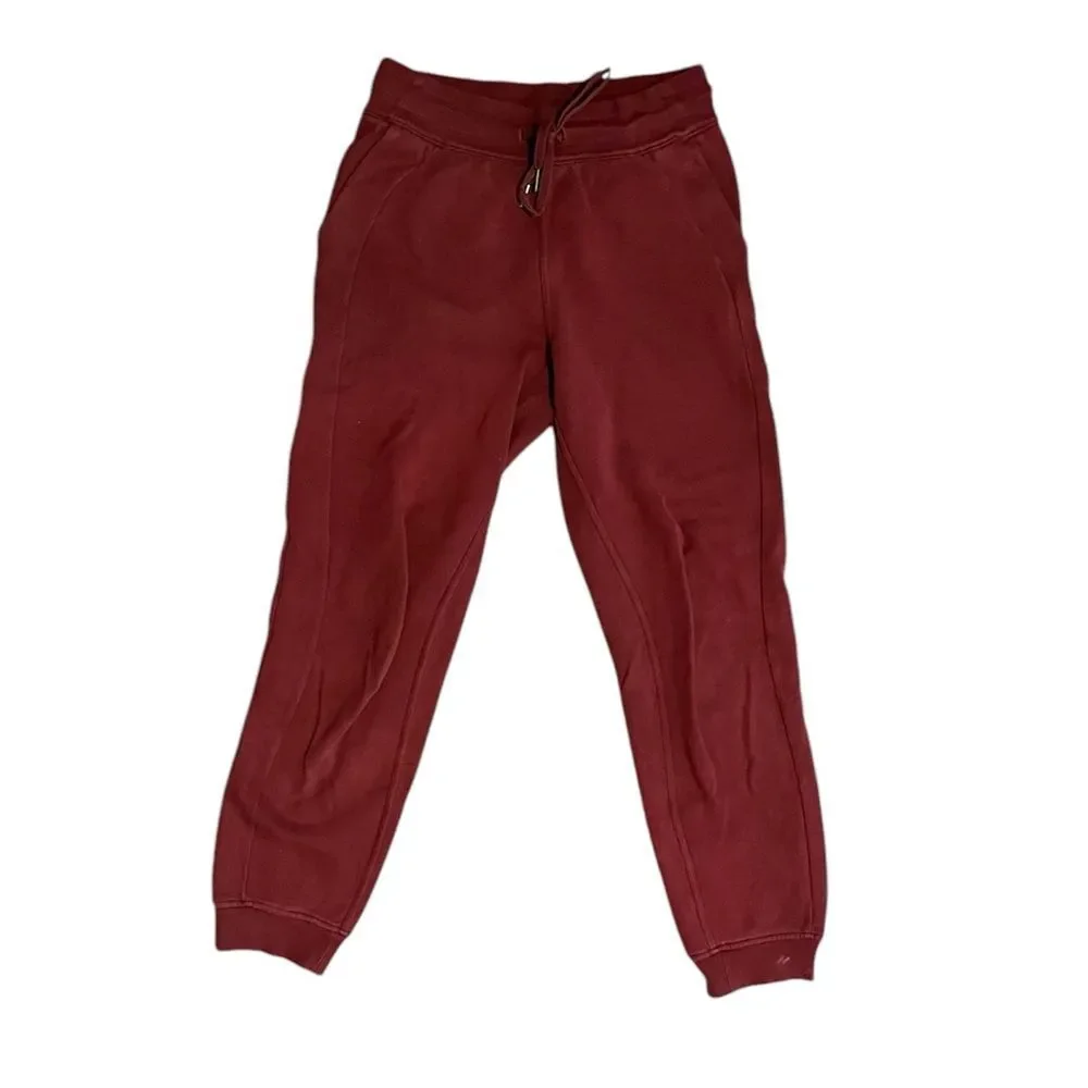 Lululemon Scuba High-Rise Sweats Cotton Blend Activewear Loungewear Women's 4